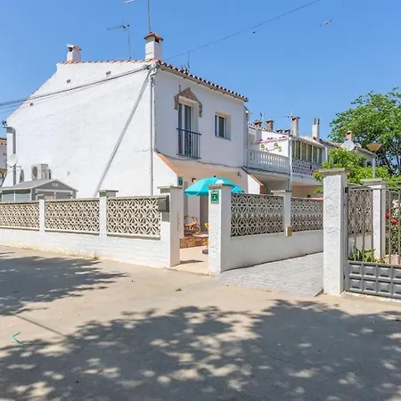度假居 Casa Con Barbacoa , Piscina Con Cascada , 4 Habitaciones, Capacidad Hasta 8-9 Personas *